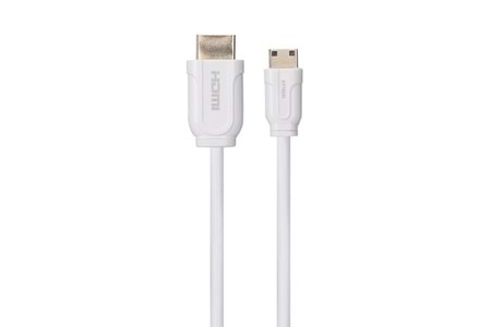 HYTECH 2metre HY-W235 Mini HDMI-HDMI Altın Uçlu 24K 1.4 Ver. 3D Kablo
