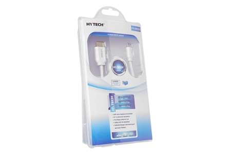 HYTECH 2metre HY-W235 Mini HDMI-HDMI Altın Uçlu 24K 1.4 Ver. 3D Kablo