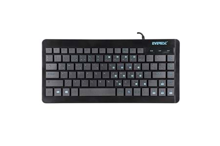 Everest KB-410 Siyah USB Q Mini Klavye