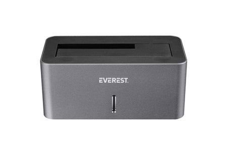 Everest HD3-530 2.5''/3.5'' USB3.0 6Gbps/UASP 4TB/6TB/8TB Docking Harddisk Kutusu