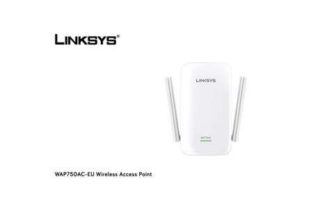 LINKSYS WAP750AC-EU AC750 MENZİL GENİŞLETİCİ PRIZ TİP 