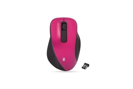EVEREST SM-360 Usb Mor 3D Optik Süper Sessiz Alkalin Pil Kablosuz Mouse