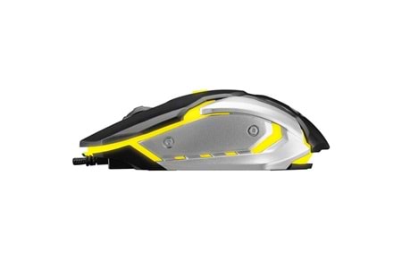 Everest SM-G72 Usb Siyah/Gümüş Işıklandırmalı Oyuncu Mouse