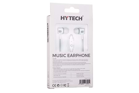 Hytech HY-X06 Mobil Telefon Uyumlu Beyaz/Mavi Kulak İçi Mikrofonlu Kulaklık