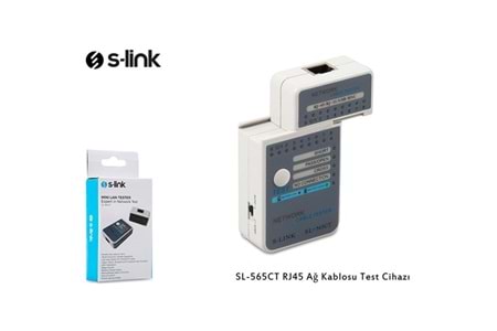 S-link SL-565CT RJ45 Ağ Kablosu Test Cihazı
