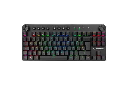 Rampage KB-RMW23 SCOUT Bluetooth RGB Led LC Layout Jixian Blue Switch Gaming Mechanical Keyboard