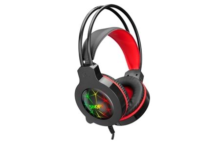 Snopy SN-GX7 CRAZY Siyah Ledli Mikrofonlu Oyuncu Kulaklığı