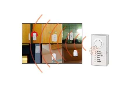 Everest EG-0506 Güvenlik Altı Bölgeli Set Kablosuz Alarm Sistemi