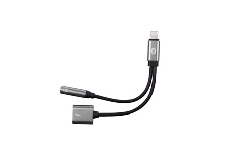 Hytech HY-XO45 Gri 2in1 bluetooth Şarj+Kulaklık Metal Çevirici Adaptör