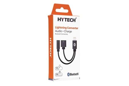 Hytech HY-XO45 Gri 2in1 bluetooth Şarj+Kulaklık Metal Çevirici Adaptör