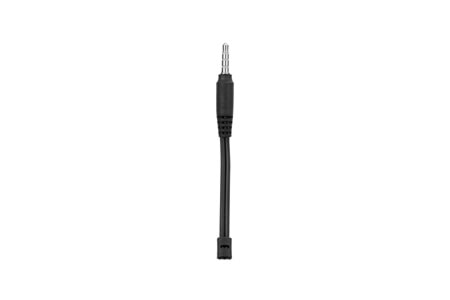 Hytech HY-X77 Siyah Audio + Mic to 3,5mm 0.15m Kulaklık Çevirici