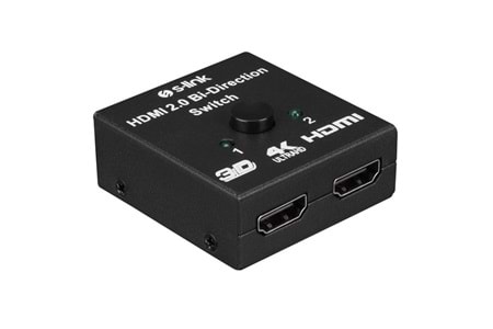 S-Link SL-LU613 . 2 Port HDMI Çift Yönlü Switch ve Splitter