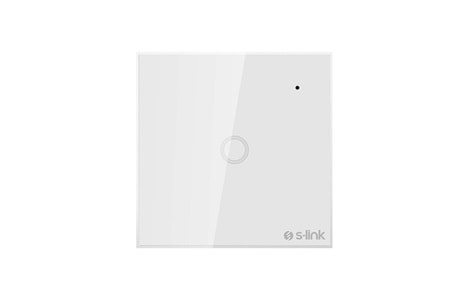 S-Link Swapp SL-EG31 Kablosuz ve Dokunmatik Aydınlatma Anahtarı 1'Li Wifi TUYA Destekli
