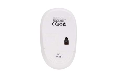 Everest SMW-666 Usb Beyaz 2.4Ghz Optik Kablosuz Mouse