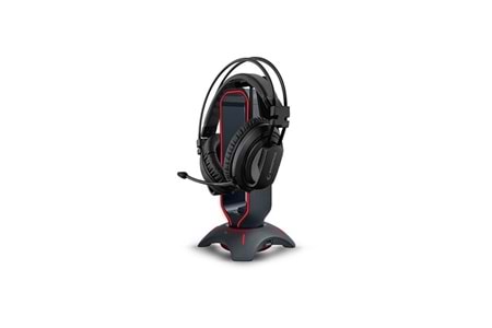 Rampage RM-H66 GUARD Siyah RGB Işıklı 2*Usb Port Kulaklık İçin Stand