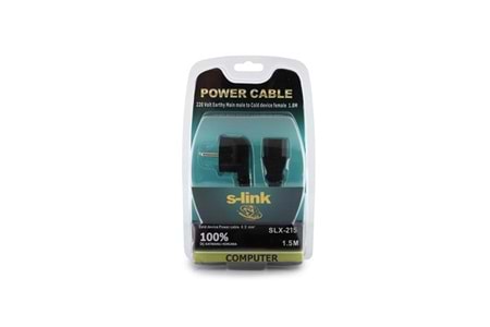 S-link SLX-215 1.5m Power Kablo