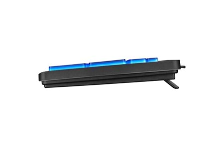EVEREST KB-120 Sleek Siyah USB Gökkuşağı Aydınlatmalı Q Gaming Oyuncu Klavyesi