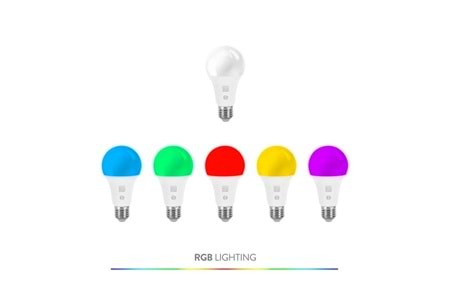 S-Link Swapp SL-RGB12 Smart/Akıllı RGB Lamba/Ampul 12W 50Hz 1000lm Wifi TUYA Destekli