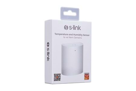 S-link SL-ZS04 Zigbee Sensör Sıcaklık ve Nem Sensörü Zigbee TUYA Uyumlu