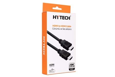 Hytech HY-XHD01 HDMI TO HDMI 1.5m Sinema 4K (4096*2160) Görüntü ve Ses Aktarıcı Kablo