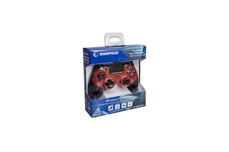 Snopy Rampage SG-RPS4 PLUS Kırmızı Bluetooth Çift Titreşimli PS4-Gamepad Joypad
