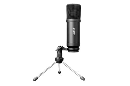 Snopy SN-04P Siyah Çok Amaçlı Profesyonel Masaüstü Mikrofon Kiti