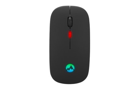 Everest SM-BT11 Usb Siyah 2in1 Bluetooth ve 2.4GHz Şarj Edilebilir Kablosuz Mouse