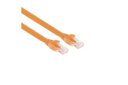S-link SL-CAT610TR 10m Turuncu CAT6 Patch Kablo