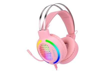 Snopy SN-GX82 PINKY Pembe 3,5mm Gaming Oyuncu Mikrofonlu Kulaklık