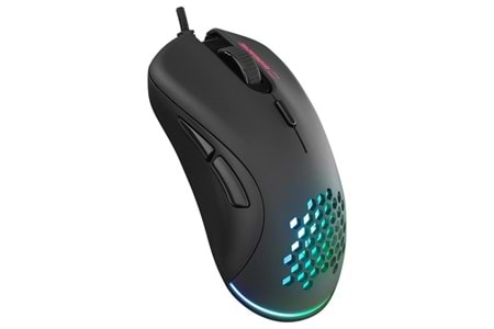 BIOGAME BM-GX20 RIPOSTE Usb RGB Işıklı Makrolu 6400dpi Örgü Kablolu Gaming Oyuncu Mouse
