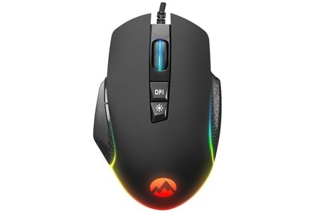 Everest RAGE-X2 Usb Siyah 800/1600/3200/4800/6400 dpi Gaming Oyuncu Mouse