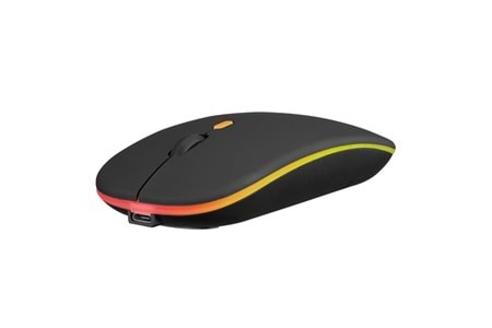 Everest SMW-710 Usb 2.4Ghz Siyah Ledli 800/1200/1600dpi Şarjlı Kablosuz Mouse