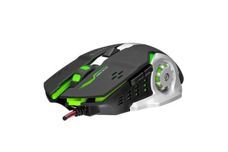 Hytech HY-X9 Legend Siyah 3600dpi Gaming Oyuncu Mouse