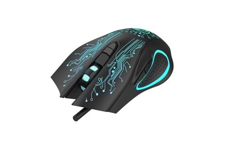Hytech HY-X8 Eagle Siyah 320dpi Gaming Oyuncu Mouse