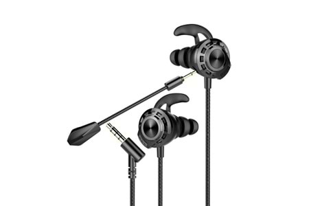 Rampage RM-K36 PROUD 3,5mm Gaming Siyah Kulak İçi Mikrofonlu Kulaklık