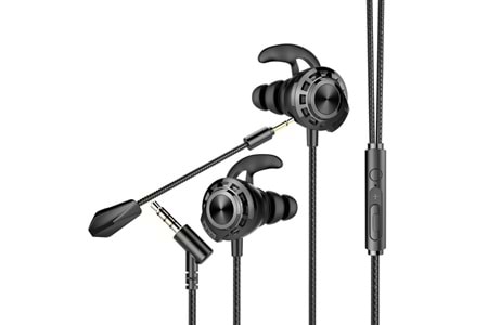 Rampage RM-K36 PROUD 3,5mm Gaming Siyah Kulak İçi Mikrofonlu Kulaklık