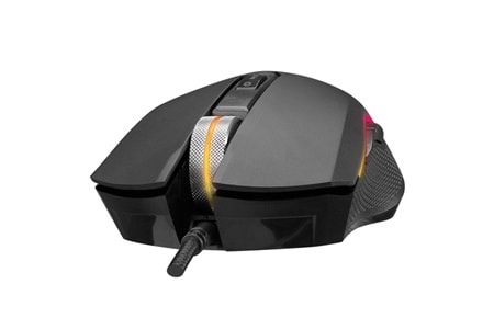 Everest SM-F09 TITANIO Usb Gümüş 7200dpi RGB Ledli Gaming Oyuncu Mouse