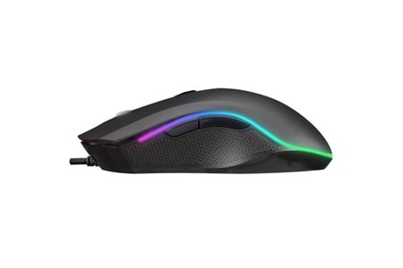 Everest SM-F09 TITANIO Usb Gümüş 7200dpi RGB Ledli Gaming Oyuncu Mouse