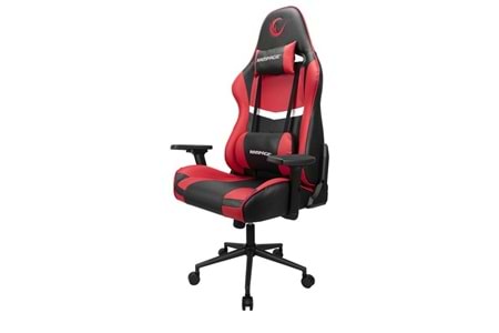 Rampage KL-R56 3D Kol,Tam Dökme Süngerli Siyah/Kırmızı Oyuncu Koltuğu