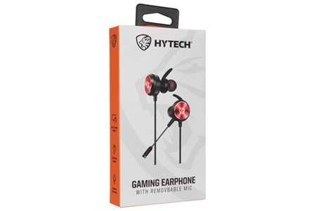 Hytech HY-GK3 3,5 Oyuncu Esnek Mikrofonlu Kırmızı Kulakiçi Kulaklık