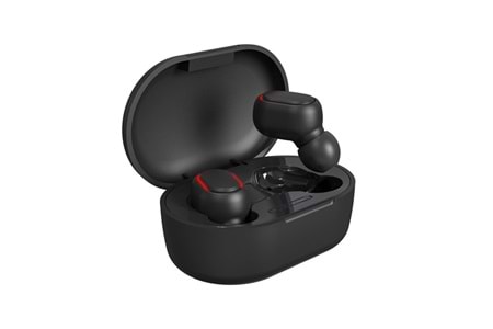 Asonic AS-TWS7S Siyah Mobil Telefon Uyumlu Bluetooth TWS AirPods Mikrofonlu Kulaklık