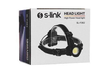 S-link SL-F362 5W Cob Led 3x AAA Pil Işık Ayarlı ve Modlu Kafa Lambası