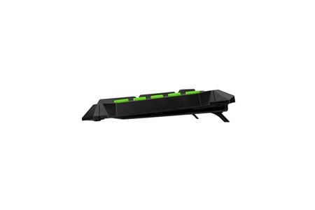 Hytech HYK-46 GAMY Siyah USB Yeşil Tuşlu Q Gaming Oyuncu Klavyesi