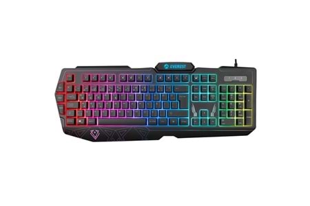 Everest KM-6168 FORMULA COMBO Usb 3 Makro Tuşlu RGB Aydınlatmalı Q Gaming Oyuncu Klavye Mouse Set