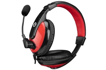 SNOPY SN-2688 Siyah/kırmızı 3,5mm Gaming Oyuncu Mikrofonlu Kulaklık