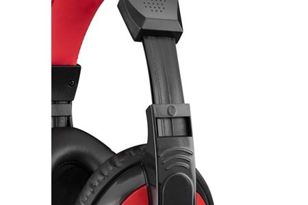 SNOPY SN-2688 Siyah/kırmızı 3,5mm Gaming Oyuncu Mikrofonlu Kulaklık