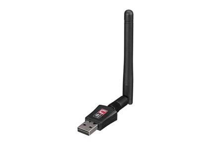 Hytech HY-310N N300 2.4GHz 2dBi Harici Antenli Usb Kablosuz Adaptör