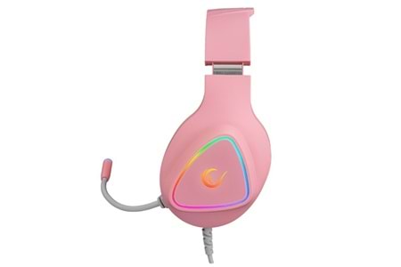 RAMPAGE M7 MONCHER Pembe RGB Led USB 7.1 Gaming Mikrofonlu Oyuncu Kulaklığı