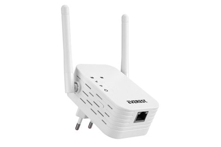 Everest EWR-N302 2.4GHz 300Mbps 1xWAN/LAN Port 2x2dBi Anten Repeater+AP Kablosuz Menzil Genişletici