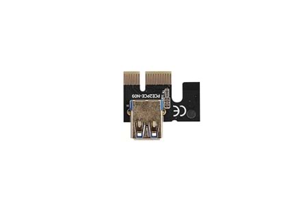 S-link SL-XE20 PCI-E1x to 16x Sata 6Pin Bitcoin Riser Versiyon 10S Plus Ekran Kartı Yükseltici